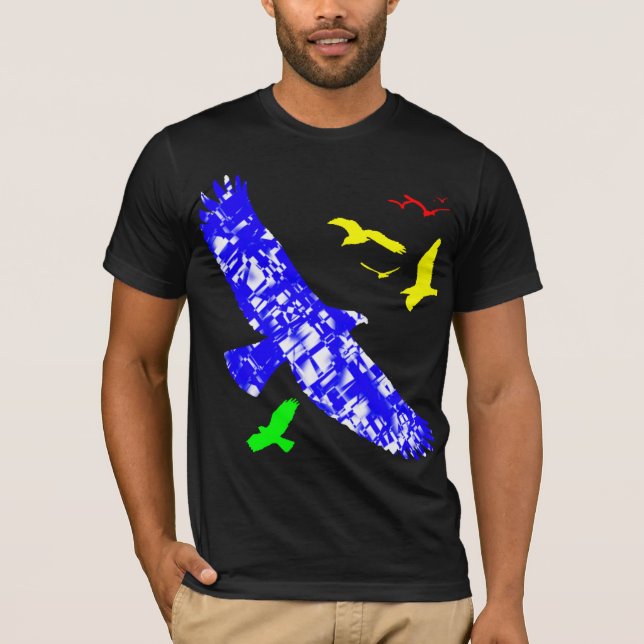 Camiseta pájaros (Anverso)