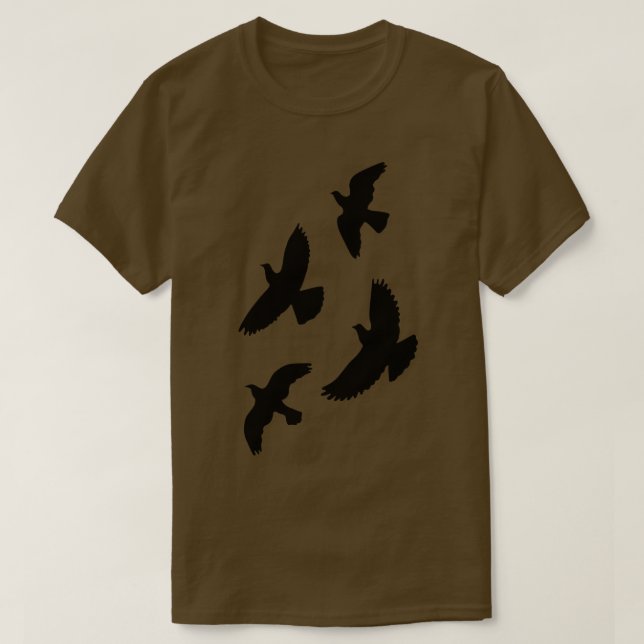Camiseta pájaros 24 (Diseño del anverso)