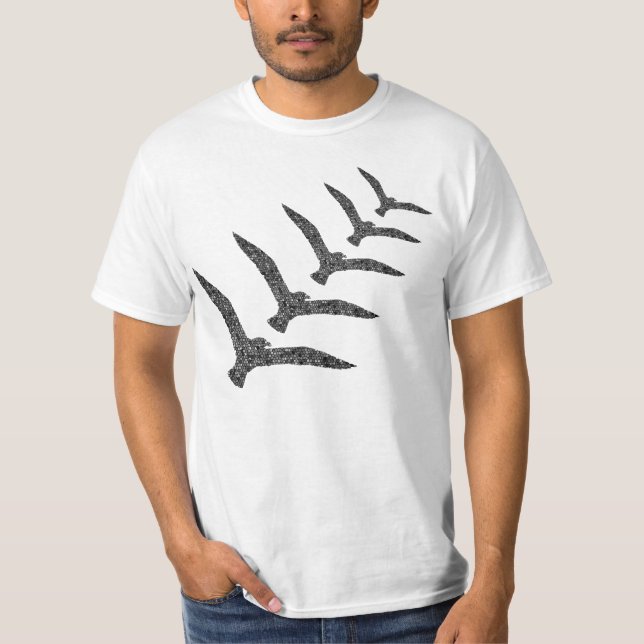 Camiseta Pájaros a montones (Anverso)