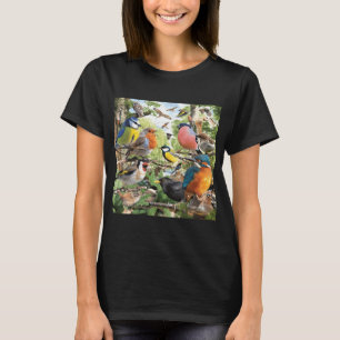 Camiseta Pájaros británicos