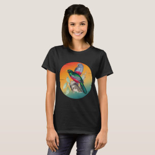 Camiseta Pájaros de amor vintage