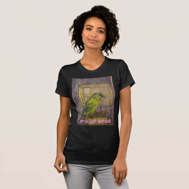 Camiseta Pájaros de balancín (Anverso completo)