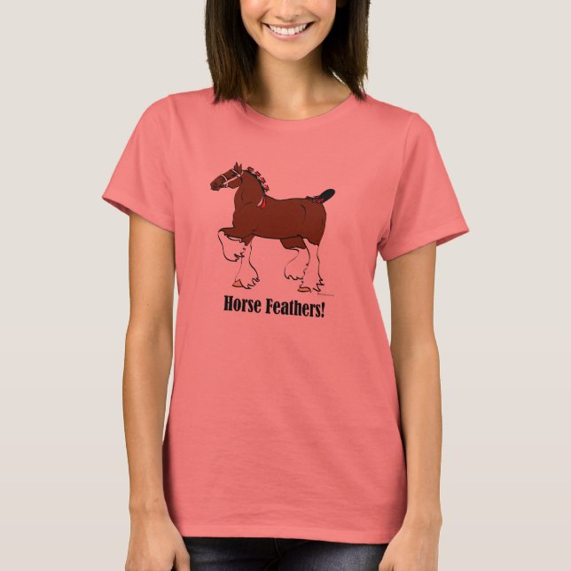Camiseta ¡Pájaros de Caballo! (Anverso)