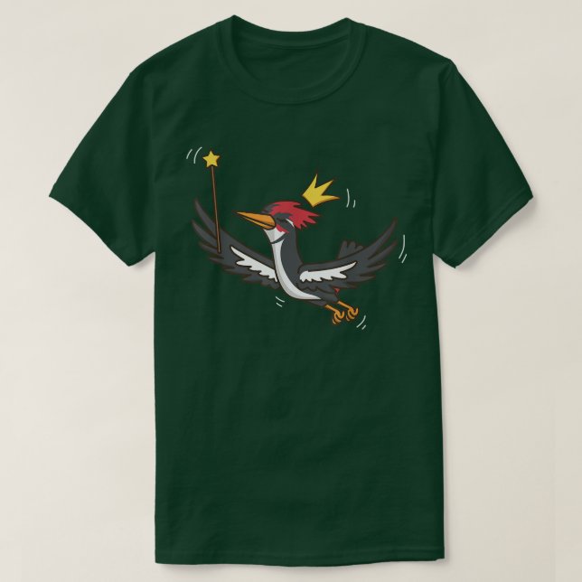 Camiseta Pájaros de carpintero salvaje Vida silvestre Mysti (Diseño del anverso)