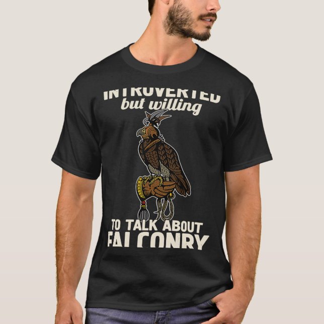 Camiseta Pájaros de caza de aves de ornitología de halcones (Anverso)