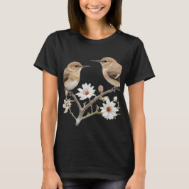 Camiseta pájaros de jardín