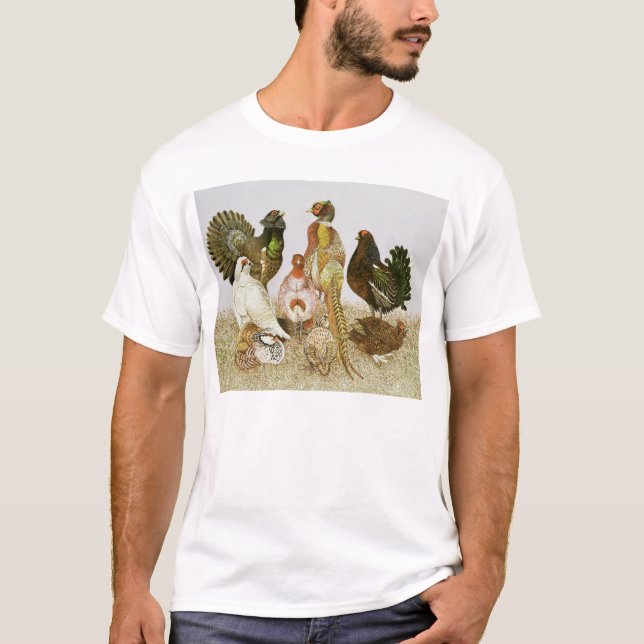 Camiseta Pájaros de juego (Anverso)