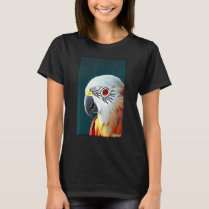 Camiseta Pájaros de loro Pájaros de aves silvestres de Maca
