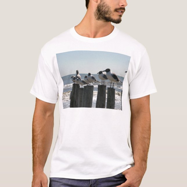 CAMISETA PÁJAROS DE MAR (Anverso)