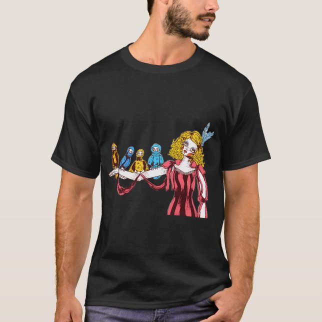 Camiseta Pájaros de una pluma (Anverso)