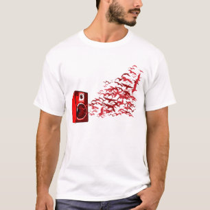 Camiseta Pájaros del altavoz