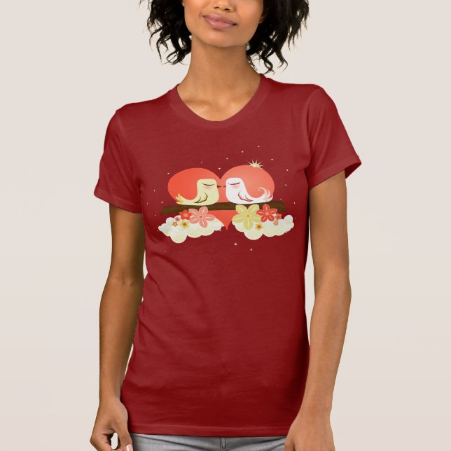 Camiseta Pájaros del amor (Anverso)