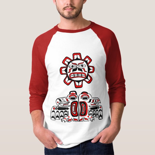 Camiseta Pájaros del sol del Haida (Anverso)