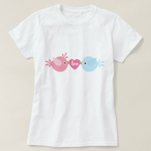 Camiseta Pájaros dulces del amor