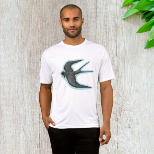 Camiseta Pájaros En Los Hombres De Vuelo Activos
