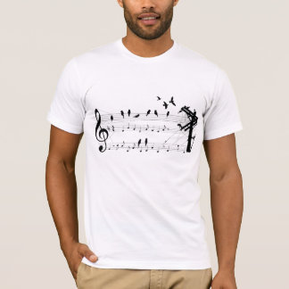 Camiseta Pájaros en una cuenta