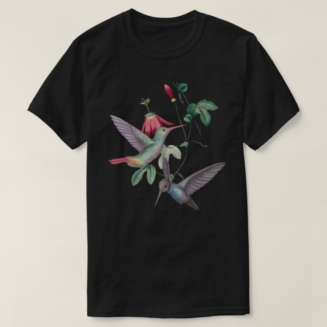 Camiseta Pájaros húmedos (Diseño del anverso)