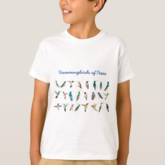Camiseta Pájaros húmedos de Texas (Anverso)
