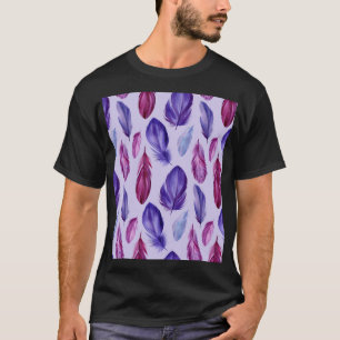 Camiseta Pájaros: Ilustracion sin foco acuático