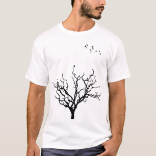 Camiseta Pájaros negros