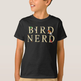 Camiseta Pájaros Nerd Birding Birdwatching Birdavids