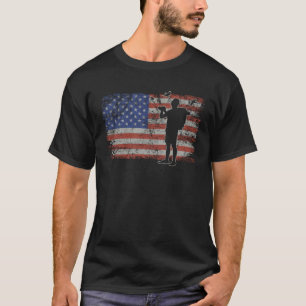 Camiseta Pájaros Observan Bandera Retro USA Tren Pájaros 4 