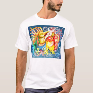 Camiseta Pájaros precolombinos
