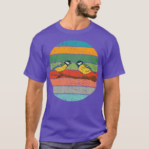 Camiseta Pájaros Tit Bird Mirando Aves