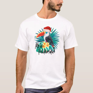 Camiseta Pájaros tropicales de la selva de Mele Kalikimaka