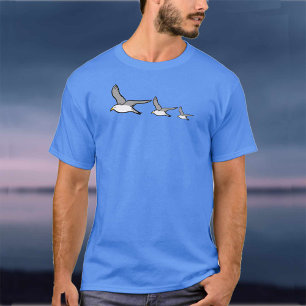 Camiseta Pájaros volando