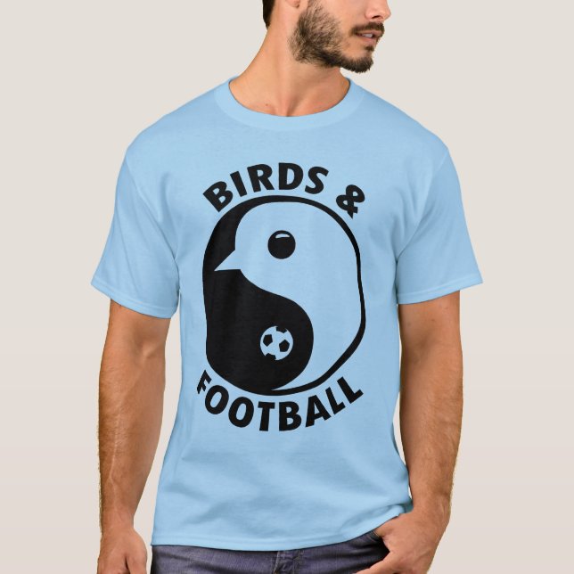 Camiseta Pájaros y fútbol (Anverso)