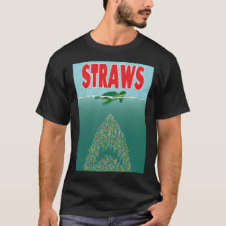 Camiseta Pajitas retro