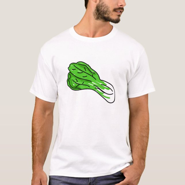 Camiseta pak choi (Anverso)