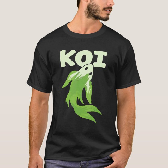 Camiseta Pak Koi Vegetable Pak Choi Koi Pish Prank Punny H (Anverso)