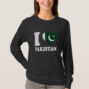 Camiseta Pakistán Amo Pakistán Orgullo paquistaní paquistan