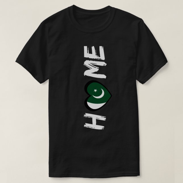 Camiseta Pakistán: El latido de mi casa (Diseño del anverso)