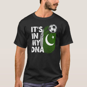 Camiseta Pakistán en mi ADN equipo de bandera paquistaní de