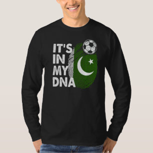 Camiseta Pakistán en mi ADN equipo de bandera paquistaní de
