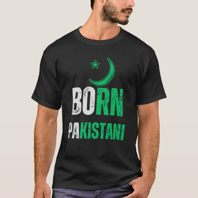 Camiseta Pakistán es mi identidad (Anverso)