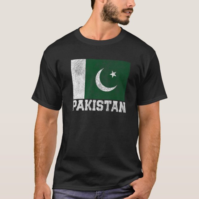 Camiseta Pakistan Flag Pride Roots Country Family Nation Na (Anverso)