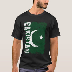 Camiseta Pakistán Orgullo Bandera Paquistaní Rota Patrimoni