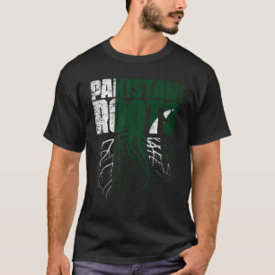 Camiseta Pakistán se aleja de la bandera del patrimonio paq