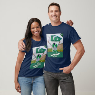 Camiseta Pakistán Zindabad: ¡Celebrando nuestra libertad!