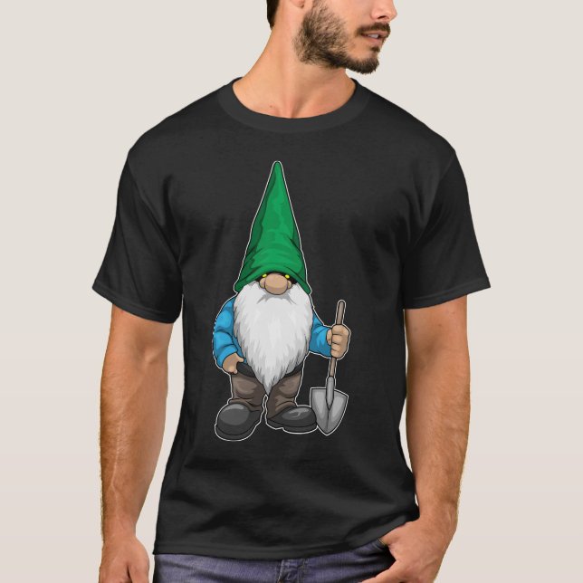 Camiseta Pala de Halloween para Gnomos (Anverso)