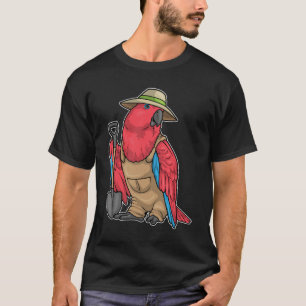 Camiseta Pala de jardinero de loro jardín