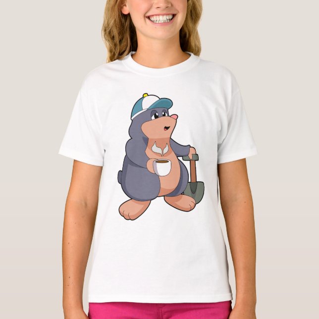 Camiseta Pala de topo (Anverso)