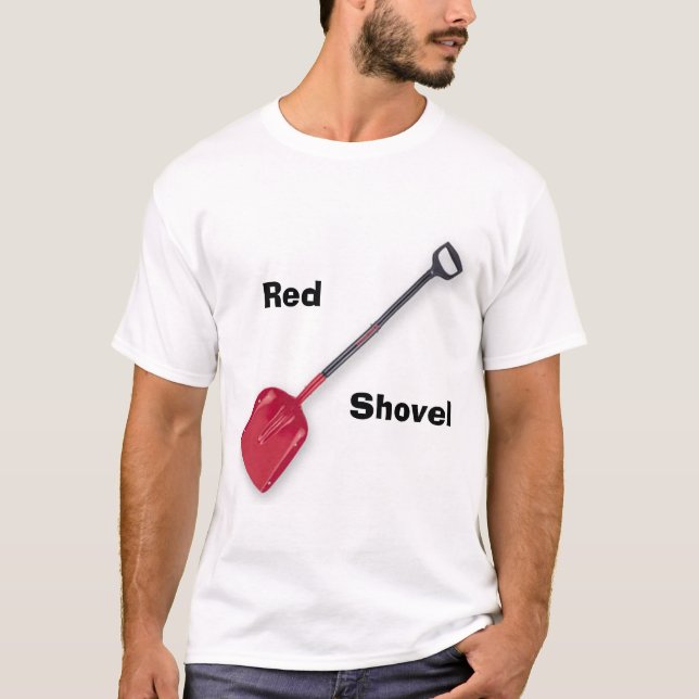 Camiseta Pala roja (Anverso)