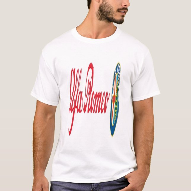 Camiseta Palabra Alfa Romeo (Anverso)