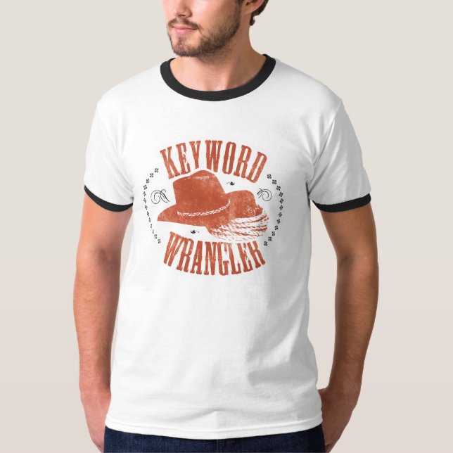 Camiseta Palabra clave Wrangler (Anverso)