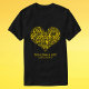 Camiseta Palabra Corazón de Arte de la Vida de Pickleball (Subido por el creador)